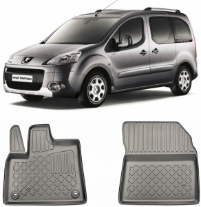 Peugeot Partner Set covorase auto tip tavita compatibile Peugeot Partner III fabricatie 06.2018 - prezent, caroserie van, 2-3 locuri, ampatament scurt si lung accesorii pentru autoturismul tau - masina v111201