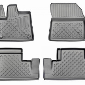 Peugeot Rifter, Van, Din 06.2018 - Prezent, Ampatament Scurt , Set Covorase Auto Tip Tavita Premium 3D, din cauciuc accesorii pentru autoturismul tau - masina v170394