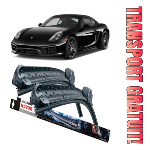 Porsche 718 Set 2 stergatoare parbriz Bosch Bosch Aerotwin compatibile cu Porsche 718 2016 (53 cm / 57.5 cm)