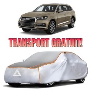 Prelata Antigrindina pentru auto Audi Q7 I (Typ 4L) 2005-2015 - husa protectie antigrindina si intemperii meteo severe - anti-grindina vijelii furtuni pentru auto