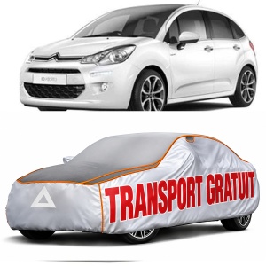 Prelata Antigrindina pentru auto Citroen C3 II2009-2016 - husa protectie antigrindina si intemperii meteo severe - anti-grindina vijelii furtuni pentru auto