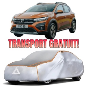 Prelata Antigrindina pentru auto Dacia Sandero Stepway Prestige 2020- - husa protectie antigrindina si intemperii meteo severe - anti-grindina vijelii furtuni pentru auto