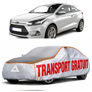 Prelata Antigrindina pentru auto Hyundai I20 (2014-) - husa protectie antigrindina si intemperii meteo severe - anti-grindina vijelii furtuni pentru auto