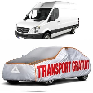 Prelata Antigrindina pentru auto Mercedes Benz W906 Sprinter II (2006-2018) (1+2) - husa protectie antigrindina si intemperii meteo severe - anti-grindina vijelii furtuni pentru auto