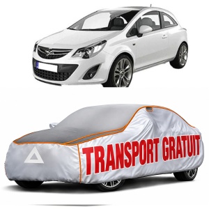 Prelata Antigrindina pentru auto Opel Corsa D 2006-2014 - husa protectie antigrindina si intemperii meteo severe - anti-grindina vijelii furtuni pentru auto