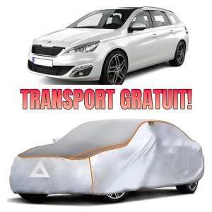 Prelata Antigrindina pentru auto Peugeot 308 (2014-) - husa protectie antigrindina si intemperii meteo severe - anti-grindina vijelii furtuni pentru auto