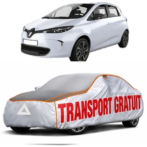 Prelata Antigrindina pentru auto Renault Zoe 2012- - husa protectie antigrindina si intemperii meteo severe - anti-grindina vijelii furtuni pentru auto