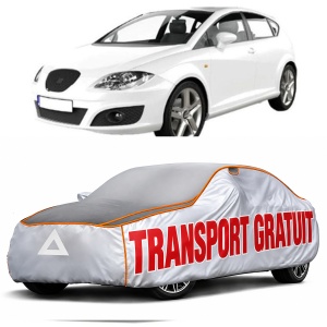 Prelata Antigrindina pentru auto Seat Leon II (1P) (2005-2012) - husa protectie antigrindina si intemperii meteo severe - anti-grindina vijelii furtuni pentru auto