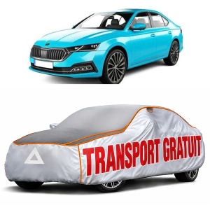 Prelata Antigrindina pentru auto Skoda Octavia IV (2020-), inclusiv hybrid - husa protectie antigrindina si intemperii meteo severe - anti-grindina vijelii furtuni pentru auto