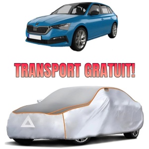 Prelata Antigrindina pentru auto Skoda Scala (2019-) - husa protectie antigrindina si intemperii meteo severe - anti-grindina vijelii furtuni pentru auto