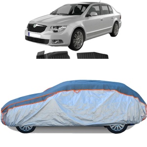 Prelata Antigrindina pentru auto Skoda Superb II (3T) (2008-2015) - husa protectie antigrindina si intemperii meteo severe - anti-grindina vijelii furtuni pentru auto accesorii pentru autoturismul tau - masina v55315