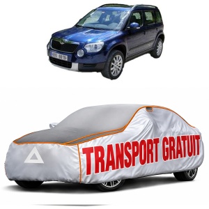 Prelata Antigrindina pentru auto Skoda Yeti (2009-2017) - husa protectie antigrindina si intemperii meteo severe - anti-grindina vijelii furtuni pentru auto