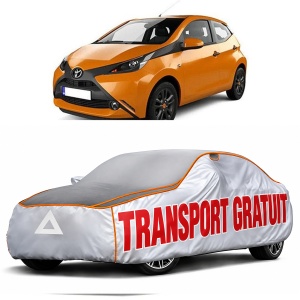 Prelata Antigrindina pentru auto Toyota Aygo (2014-) - husa protectie antigrindina si intemperii meteo severe - anti-grindina vijelii furtuni pentru auto