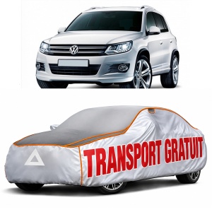 Prelata Antigrindina pentru auto Volkswagen Tiguan I (2007-2015) - husa protectie antigrindina si intemperii meteo severe - anti-grindina vijelii furtuni pentru auto