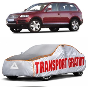 Prelata Antigrindina pentru auto Volkswagen Touareg I 2002-2010 - husa protectie antigrindina si intemperii meteo severe - anti-grindina vijelii furtuni pentru auto