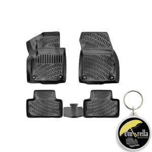 Range Rover Evoque (L538) 2011-2018 Set 4 covorase auto din cauciuc tip tavita premium line 3D accesorii pentru autoturismul tau - masina v243097
