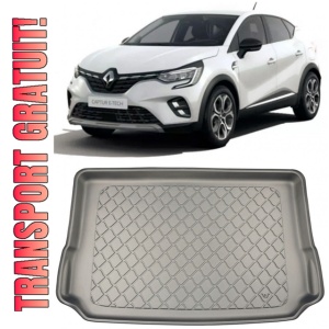 Renault Captur Tavita pentru portbagaj compatibila Renault Captur II E-Tech fabricatie 08.2022 - prezent, caroserie suv, portbagaj superior, podea variabila in pozitie superioara