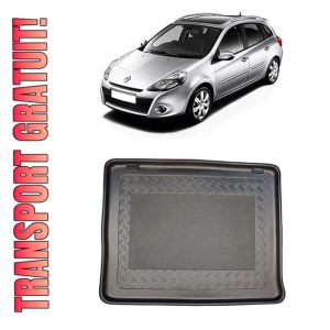 Renault Clio III Combi din 01.2008 - 02.2013, Tavita Pentru Portbagaj Lux Premium Dedicata, Portbagaj Inferior *1