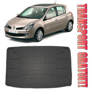 Renault Clio III Hatchback din 09.2005 - 09.2012 *2, Tavita Pentru Portbagaj Lux Premium Dedicata,