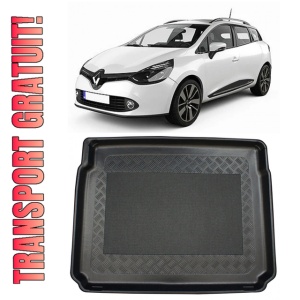 Renault Clio IV Combi din 03.2013 - Prezent, Tavita Pentru Portbagaj Lux Premium Dedicata, Portbagaj Inferior *1