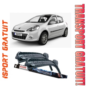 Renault Clio Set 2 stergatoare parbriz Bosch Bosch Aerotwin compatibile cu Renault Clio 2005-2010 (50 cm / 45 cm)