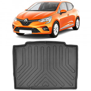 Renault Clio V 2019- Tavita cauciuc pentru protectie portbagaj accesorii pentru autoturismul tau - masina v227696
