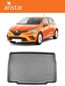 Renault Clio V Hatchback din 09.2019 - Prezent, Tavita Pentru Portbagaj Lux Premium Dedicata, Portbagaj Inferior *2 accesorii pentru autoturismul tau - masina v189534