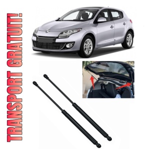 Renault Megan III Set 2 amortizoare pentru portbagaj / haion Krosno compatibil cu Renault Megan III Hatchback fabricat intre 2008-2016