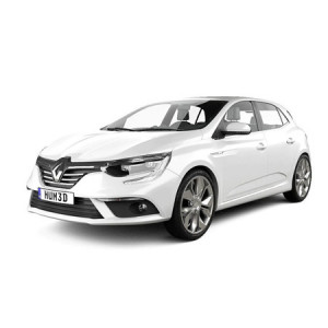 Renault Megane III Din 11.2008 - 12.2015, Coupe , Set Covorase Auto Tip Tavita Premium 3D, din cauciuc accesorii pentru autoturismul tau - masina v168987