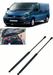 Renault Trafic II Set 2 amortizoare pentru portbagaj / haion Krosno compatibil cu Renault Trafic II Van fabricat intre 2001-2006 accesorii pentru autoturismul tau - masina v90092