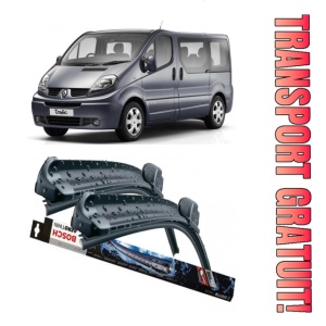 Renault Trafic Set 2 stergatoare parbriz Bosch Bosch Aerotwin 65 cm/47.5 cm compatibile cu Renault Trafic III Bus (Jg_) din 2014 (65 cm / 47.5 cm)
