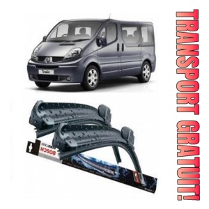 Renault Trafic Set 2 stergatoare parbriz Bosch Bosch Aerotwin compatibile cu Renault Trafic 2014 (65 cm / 47.5 cm)