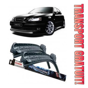 Saab 45360 Set 2 stergatoare parbriz Bosch Bosch Aerotwin compatibile cu Saab 9-3 2002-2015 (57.5 cm / 57.5 cm)
