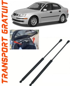 SAAB 9-5 Set 2 amortizoare pentru portbagaj Krosno compatibil cu SAAB 9-5 Sedan fabricat intre 1998-2009 accesorii pentru autoturismul tau - masina v85197