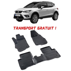 Seat Arona 2017- Set 4 covorase auto din cauciuc tip tavita premium line 3D - Transport Gratuit! accesorii pentru autoturismul tau - masina v48357