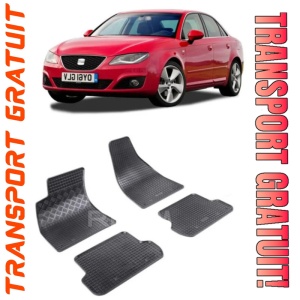 Seat Exeo, Sedan, fabricat din 2009 - 2013, set covorase auto dedicate, din cauciuc 100% Premium
