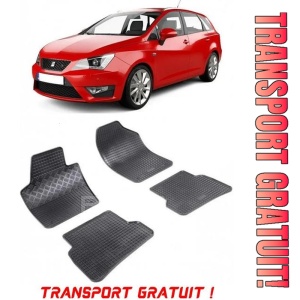 Seat Ibiza IV, Hatchback, fabricat din 05.2008 - 05.2017, 6J/6P, set covorase auto dedicate, din cauciuc 100% Premium - Transport Gratuit
