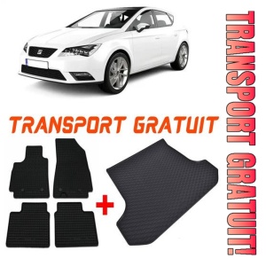 Seat Leon 5F din 11.2012 - 02.2020 Hatchback *1 , Set Covorase + tavita portbagaj auto