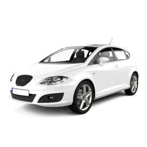 Seat Leon II 1P, Hatchback, Din 07.2005 - 2012 , Set Covorase Auto Tip Tavita Premium 3D, din cauciuc accesorii pentru autoturismul tau - masina v172400