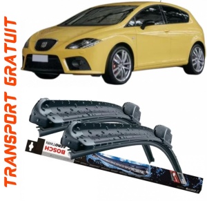 Seat Leon Set 2 stergatoare parbriz Bosch Bosch Aerotwin 65 cm/65 cm compatibile cu Seat Leon (1P1) din 2005-2013 (65 cm / 65 cm) accesorii pentru autoturismul tau - masina v121628