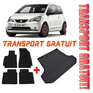 Seat MII din 12.2011 - 2019 Hatchback *2 , Set Covorase + tavita portbagaj auto