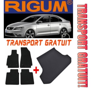 Seat Toledo IV din 02.2013 - 05.2019 Sedan *2 , Set Covorase + tavita portbagaj auto