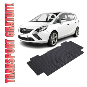 Set 1 covorase Opel Zafira 5M 2020-prezent, randul 2 din cauciuc 100%, compatibile cu autoturismul OPEL Zafira