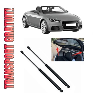Set 2 amortizoare portbagaj haion AUDI TT Roadster (FV9, FVR) din 2014-2020, 2 bucati, KROSNO, 4 stickere auto AUDI