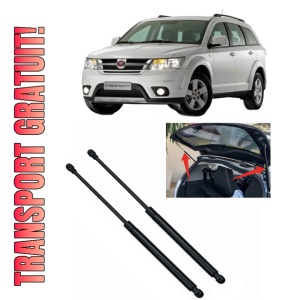 Set 2 amortizoare portbagaj haion FIAT FREEMONT (345_) din 2011-2016, 2 bucati, KROSNO, 4 stickere auto FIAT