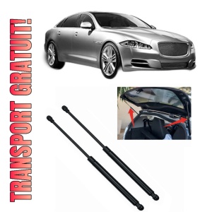 Set 2 amortizoare portbagaj haion JAGUAR XJ (X351) din 2009-2019, 2 bucati, KROSNO, 4 stickere auto JAGUAR