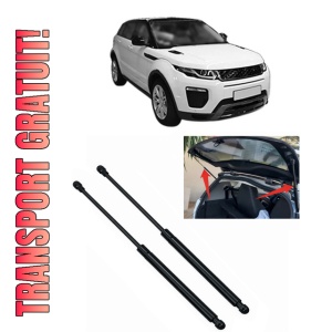 Set 2 amortizoare portbagaj haion LAND ROVER RANGE ROVER EVOQUE VAN (L538) din 2013-2019, 2 bucati, MAGNUM TECHNOLOGY, 4 stickere auto LAND ROVER