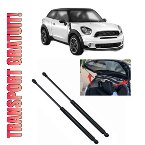 Set 2 amortizoare portbagaj haion MINI PACEMAN (R61) din 2012-2016, 2 bucati, KROSNO, 4 stickere auto MINI