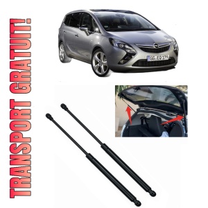 Set 2 amortizoare portbagaj haion OPEL ZAFIRA TOURER C (P12) din 2011-2019, 2 bucati, KROSNO, 4 stickere auto OPEL