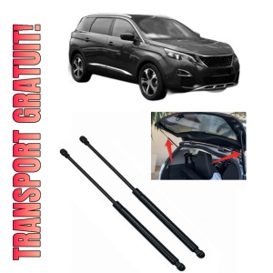 Set 2 amortizoare portbagaj haion PEUGEOT 5008 II (MC_, MJ_, MR_, M4_) din 2016-2023, 2 bucati, MAGNUM TECHNOLOGY, 4 stickere auto PEUGEOT